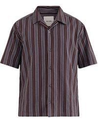 Only & Sons - Seersucker Resort Shirt - Lyst