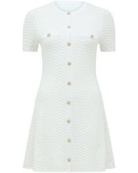 Forever New - Rosa Stitch Interest Knitted Mini Dress - Lyst