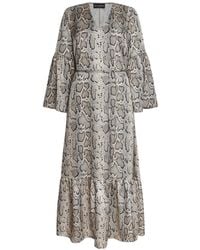 James Lakeland - Python Print Belted Dress - Lyst