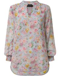 James Lakeland - Soft Vintage Floral Blouse, Polyester - Lyst