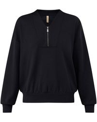 Soya Concept - Banu Modal-Blend Quarter-Zip Sweatshirt - Lyst