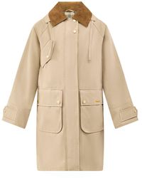 Barbour - Ingrim Showerproof Jacket Cream - Lyst