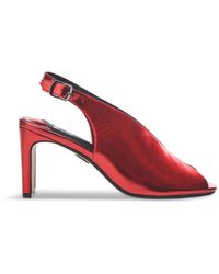Moda In Pelle - Women's Christiie Metallic Sandals - Lyst
