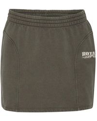 ROTATE SUNDAY - Women's Enzyme Sweat Mini Skirt - Lyst