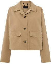 Whistles - Short Trench Jacket - Lyst
