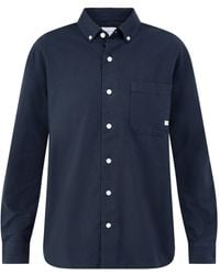 Farah - Brewer Organic Long Sleeve Shirt - Lyst