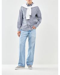 GANT - Poplin Melange Stripe Shirt - Lyst