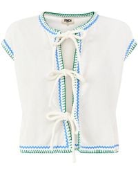 FRNCH - Domenico Top Cream - Lyst
