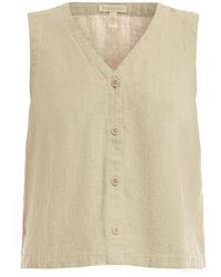 Eileen Fisher - Women's V-neck Vest - Lyst