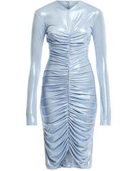 Norma Kamali - Women's V-neck Shirred Front Dress - Lyst