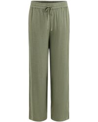 SELECTED - Slfviva-Gulia Hw Long Sun Pant Noos - Lyst