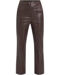Max Mara - Women's Queva Leather Trouser - Lyst