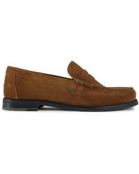 Barbour - Linford Suede-Inspired Shoes - Lyst