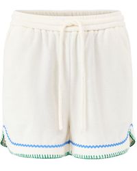 FRNCH - Ruggiero Shorts Cream - Lyst
