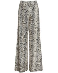 James Lakeland - Python Print Trousers - Lyst