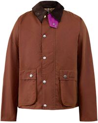 Barbour - Barbour X Paul Smith Key Transport Wax Jacket - Lyst