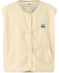 American Vintage - Hoktown Gilet Cream - Lyst