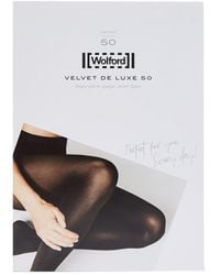 Wolford - Women's Velvet De Luxe 50 Tights - Lyst