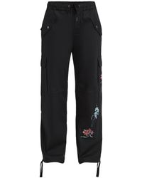 Ed Hardy - Women's Mystic Panther Cargo Pant - Lyst