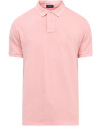 Polo Ralph Lauren - Custom Fit Mineral Dye Polo Top - Lyst