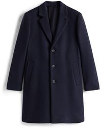 Tommy Hilfiger - Blend Single Breasted Coat - Lyst