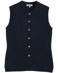 Albaray - Longline Knitted Waistcoat - Lyst