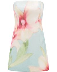 Forever New - Ria Strapless Sequin Mini Dress - Lyst