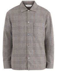 SELECTED - Svend Blend Check Shirt Jacket - Lyst