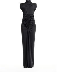 Victoria Beckham - Women's Ruched Jersey Gown - Lyst