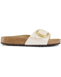 Birkenstock - Madrid Big Buckle Sandals Pearl - Lyst