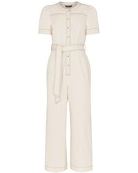 Whistles - Women's Alana Denim Jumpsuit - Lyst