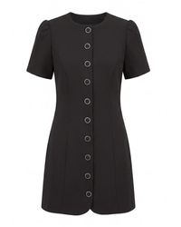 Forever New - Elinda Button-Up Mini Dress - Lyst