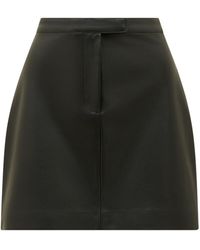 Forever New - Gemma Vegan Leather Mini Skirt - Lyst