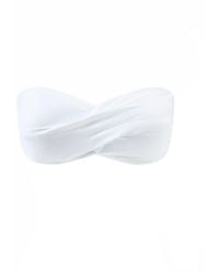 Seafolly - Collective Twist Bandeau Bikini Top - Lyst