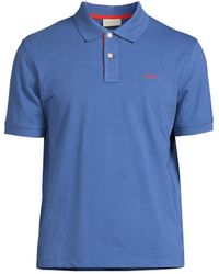 GANT - Contrast Piqué Polo Shirt - Lyst