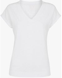 Whistles - Willa Organic Cotton-Jersey T-Shirt - Lyst