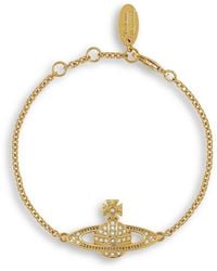 Vivienne Westwood - Women's Mini Bas Relief Chain Bracelet - Lyst