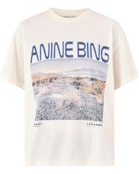 Anine Bing - Cade Wildflowers Graphic T-Shirt - Lyst