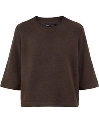 ONLY - Simoni Three Quarter Sleeve Knitted Jumper - Lyst
