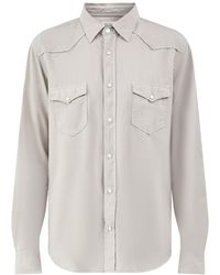 Hartford - Long Sleeve Pattern Shirt - Lyst