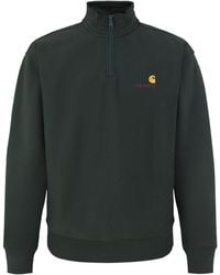 Carhartt - Half-Zip American Script Cotton Blend Sweatshirt - Lyst
