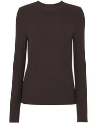 Whistles - Women's Essential Ribbed Crew - Lyst