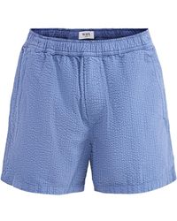 Wax London - Mescal Seersucker Shorts - Lyst