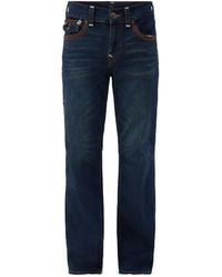TRUE RELIGION - Billy Super Flatlock Bootcut Jeans - Lyst