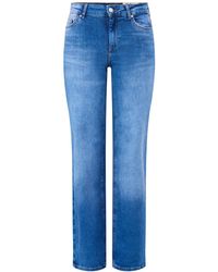 ONLY - Blush Mid Waist Straight Jeans 32" - Lyst