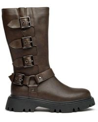 V.Gan - Vegan Cosmic Biker Boots - Lyst
