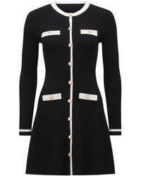 Forever New - Kerry Contrast Long Sleeves Knit Mini Dress - Lyst