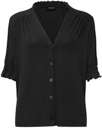 James Lakeland - V-Neck Jersey Blouse - Lyst