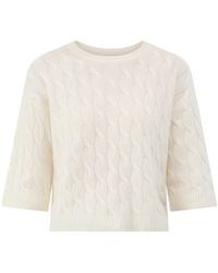 Marella - Radura Wool Cashmere Sweater - Lyst