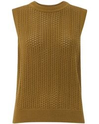 Whistles - Pointelle Knitted Tank - Lyst